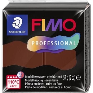 FIMO Глина, 57 g, горима, FIMO "Professional", шоколад 8040-77 (8040-77)