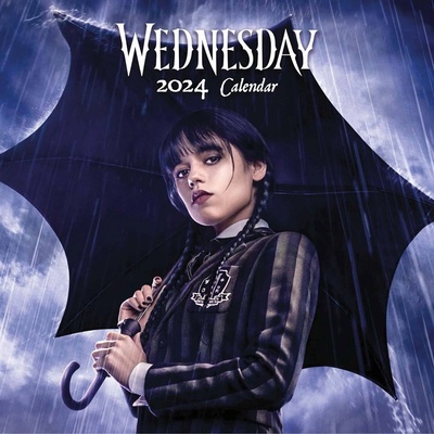 Oficiální nástěnný Netflix Wednesday s plakátem SQ 30 x 30 60 cm 2024