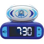 Lexibook Lexibook, Rugby, Alarm Clock with Night Light, Sounds and Melodies, Backlit LCD Display, Luminous, Snooze Function, Blue, RL800RG (RL800RG)