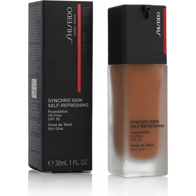 Shiseido Synchro Skin Self-Refreshing Foundation dlhotrvajúci make-up SPF30 450 Copper 30 ml