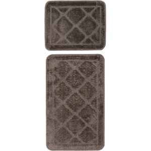 Lalee Постелка за баня Bari BAR 101, 50х120, таупе (BAR101TAU50120/SET)