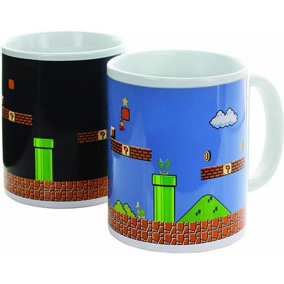 Hrnček Super Mario Bros meniace sa 300 ml