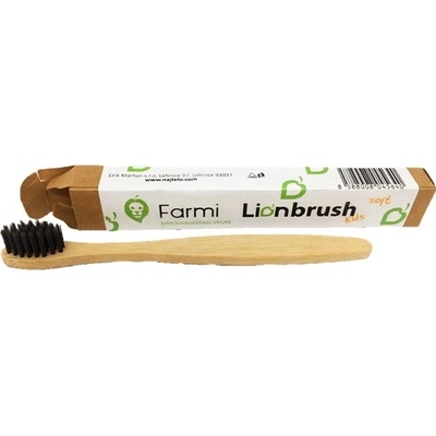 Farmilion Bambusová zubná kefka soft pre deti1 ks