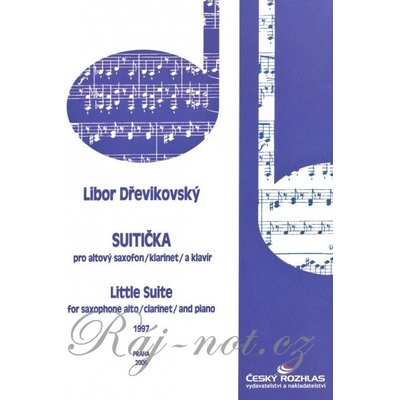 Dřevikovský: SUITIČKA pre altový saxofón klarinet + klavír