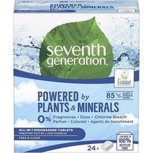 Seventh Generation Free & Clear tablety do umývačky riadu 24 ks 480 g