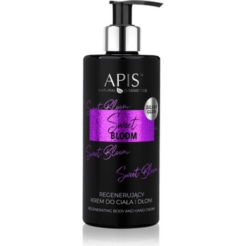 Apis Natural Cosmetics Sweet Bloom регенериращ крем за ръце и тяло 300ml