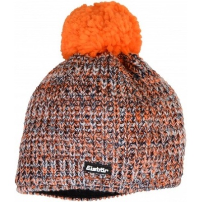dětská čepice Eisbär Collect Pompon, orangemele/poporange