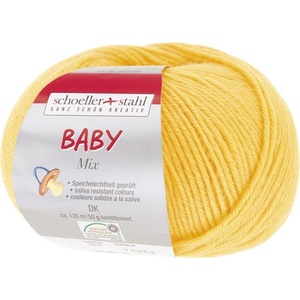 Schoeller + Stahl Baby Mix 90166-16 Yellow Плетива прежда (90166-16)