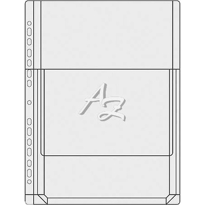 obal A4 "U"/ks, PVC, Jumbo, 1/3 Klopa, Čirý, Eurozávěs 200µ