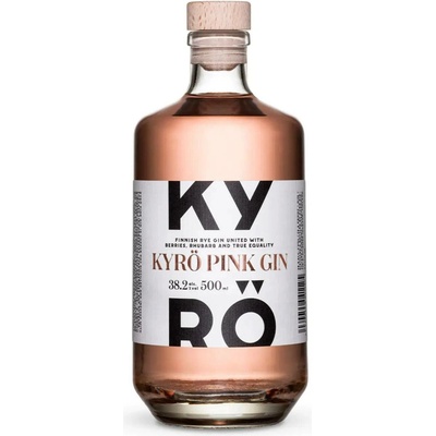 Kyrö Pink Gin 38,2% 0,5 l (holá láhev)