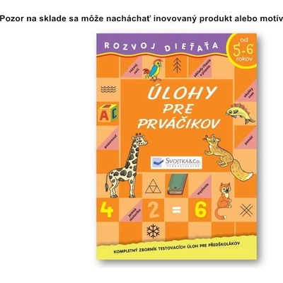 Úlohy pre prváčikov od 5-6 rokov