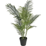 vidaXL Изкуствена палма, зелена, 80 см, PP (4010671)