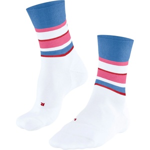Falke Мъжки чорапи за бягане Falke Falke RU4 Endurance Compression Running socks - White / Blue / Rose - размер 42-43 (EU) (207-1298-0114)