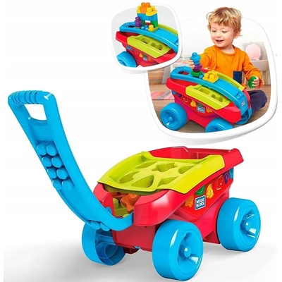 Mega Bloks First Builders sběrač MODRÝ – Zboží Dáma
