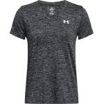 Under Armour Tech Twist V-Neck Short Sleeve Womens - Black