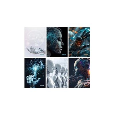 STREET Тетрадка с телчета ai А4 60л широк ред