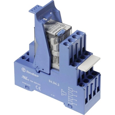 Finder 59.34.8.012.0060 reléový modul, 12 V/AC, 7 A, 4 přepínací kontakty, 1 ks
