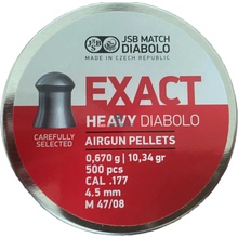 Diabolky JSB Exact Heavy 4,52 mm 500 ks