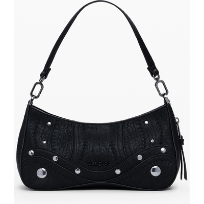 Desigual štýlová dámska kabelka 25.0X13.0X6.0cm Čierna