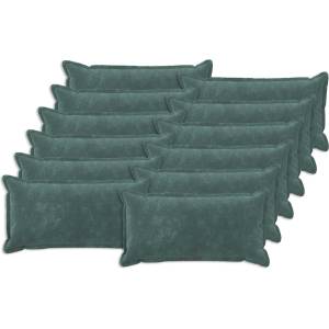 vidaXL Калъфка за възглавница 12 pcs HOUTEN Морско синьо 40 x 80 cm (918264)