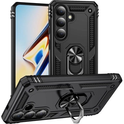 Samsung Shockproof Калъф за Samsung S26 5G - TPU+PC, 360° Въртящ се пръстен, 7 цвята