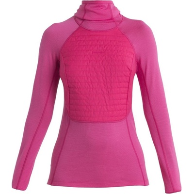 Icebreaker Wmns ZoneKnit Insulated LS Hoodie Tempo