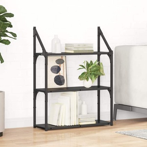vidaXL Стенен рафт Монтиране на стена Черния дъб 60 x 21 x 78, 5 cm (882792)