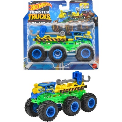 Mattel Hot Wheels Monster Trucks Loco Punk Lokomotiva HWN93
