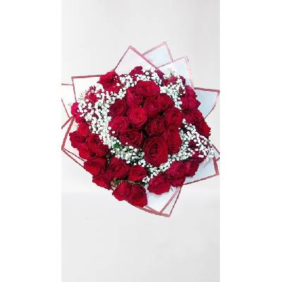 БУКЕТ ОТ 51 ЧЕРВЕНИ РОЗИ