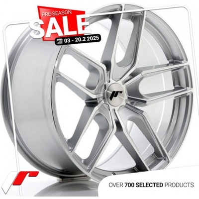 JAPAN RACING JR25 8,5x19 5x112 ET20-41 machined silver