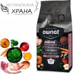 OWNAT Ultra Medium Junior - Натурална суха храна с пряснo пилешко и пуешко месо, за подрастващи кученца от средните породи - 3 кг, Испания - 109304