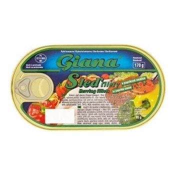 Giana Filety zo sleďa v paprikovej omáčke 170 g