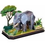 CubicFun 3D Puzzle Animals Slon P858H Cubic Fun