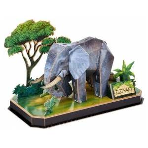 CubicFun 3D Puzzle Animals Slon P858H Cubic Fun