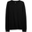 Gap V-LS Everyday soft crew solid čierne