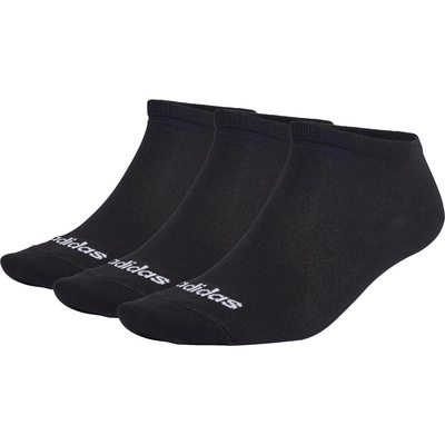 adidas Чорапи Adidas Low Cut 3 Pack No Show Socks - Black/White