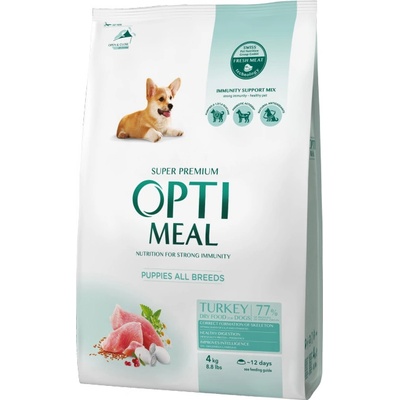 Optimeal Superpremium pre šteňatá všetkých plemien morka 4 kg