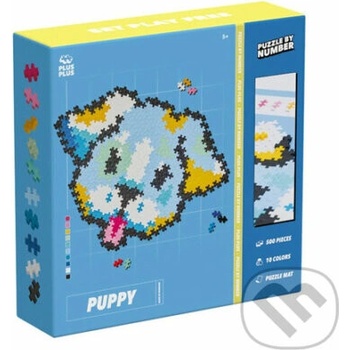 Plus-Plus Skládej podle čísel - Pejsek 500 ks