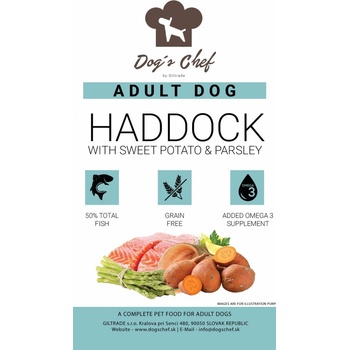Dog's Chef Fischman’s Alaskan Haddock & Parsley 15 kg