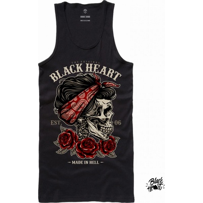 Black Heart PIN UP SKULL Černá – Hledejceny.cz