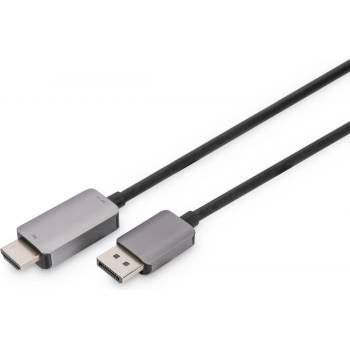 ASSMANN DB-340305-018-S адаптер за видео кабел 1, 8 м DisplayPort HDMI Черен (DB-340305-018-S)