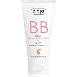 Ziaja BB Cream BB крем за нормална и суха кожа цвят Dark Peach 50ml