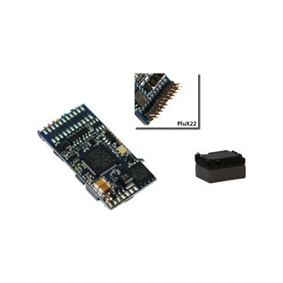 ESU zvukový dekodér LokSound 5 DCC/MM/SX/M4 prázdný PluX22 58412