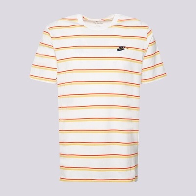 Nike Тениска M Nsw Tee Club Stripe мъжки Дрехи Тениски DZ2985-100 Многоцветен XL (DZ2985-100)
