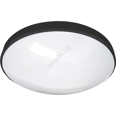Baterie Centrum Led Плафон за баня circle led/36w/230v 4000k Ø 45 см ip44 черен (bc0470)