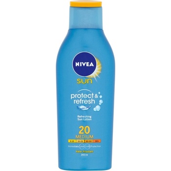 Nivea Sun Protect & Refresh chladivé mléko na opalování SPF20 200 ml