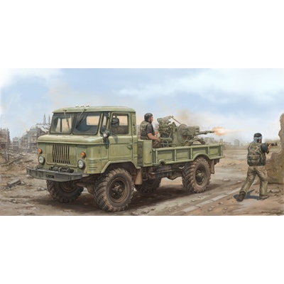 Trumpeter GAZ-66 Light Truck with ZU-23-2 1:35