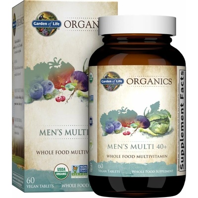 Garden of Life Organics Men’s Multi 40+ 60 tabliet