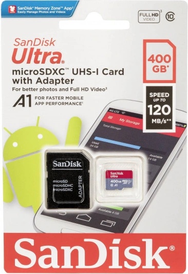 SanDisk microSDXC 400GB SDSQUA4-400G-GN6MA - Heureka.sk