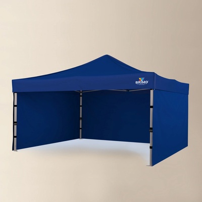 Brimo Promo stánok Premium Alu 3 x 3 m modrý